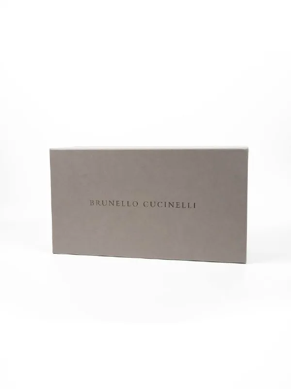 Мужские кроссовки Brunello Cucinelli текстиль графит — фирменная коробка Brunello Cucinelli