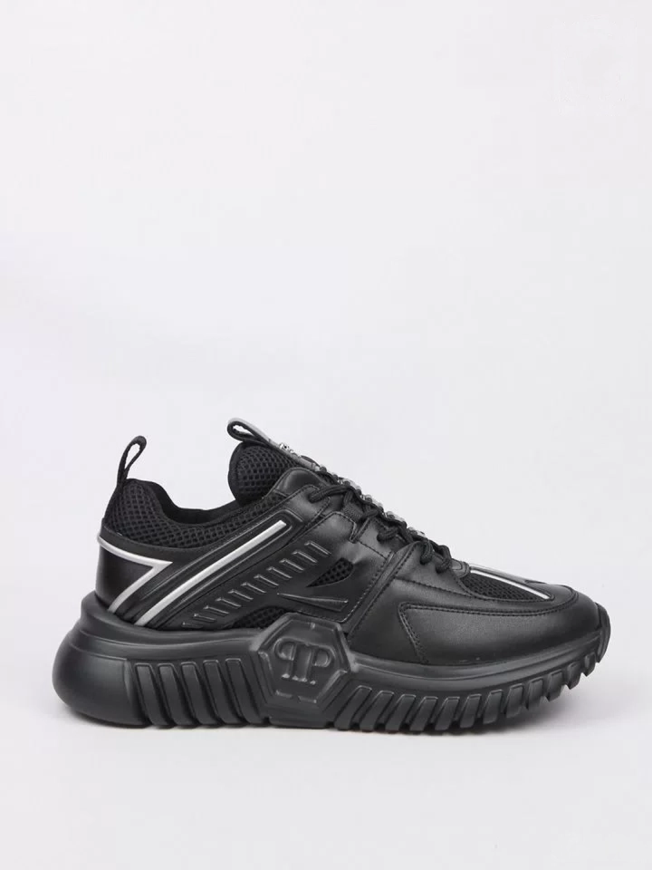 Мужские кроссовки Philipp Plein Predator черные Philipp Plein фото 2