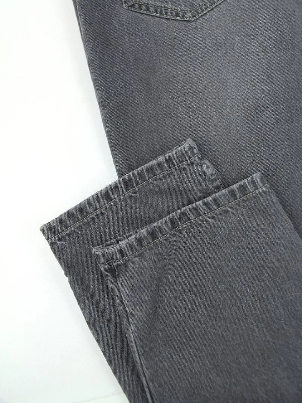 Мужские джинсы Brunello Cucinelli Leisure Fit серый (селдвидж деним) Brunello Cucinelli фото 7