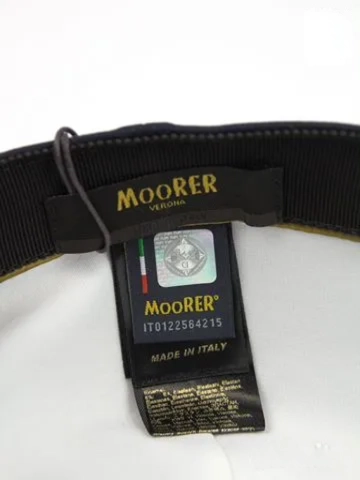 Мужская бейсболка Moorer ROBINSON-S-J темно-синяя из вискозы Moorer фото 6