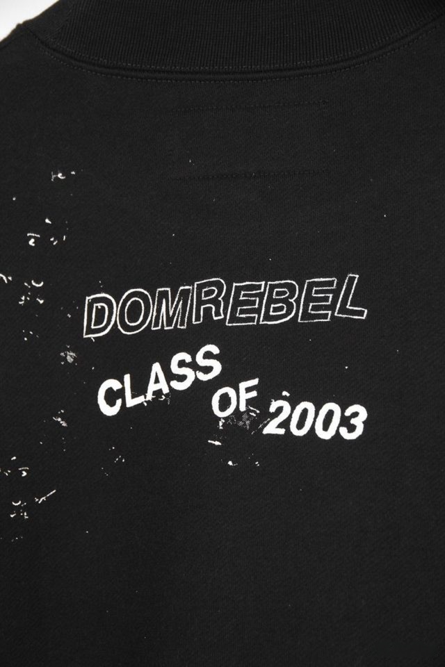 Мужской свитшот Domrebel черный, хлопок Domrebel фото 3
