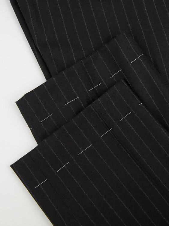 Мужские брюки Brunello Cucinelli черные классические, шерсть Brunello Cucinelli фото 6