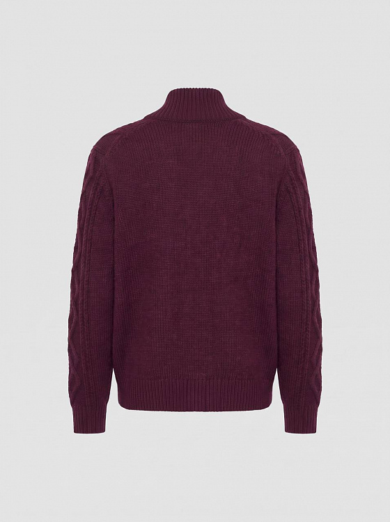 Мужской кардиган Brunello Cucinelli Piuma бургунди, кашемир Brunello Cucinelli фото 2