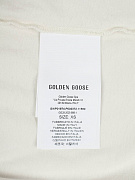 Женская футболка Golden Goose хлопок молочная со звездой Golden Goose фото 10