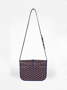 Сумка Goyard Belvedere MM темно-синяя, кожа Goyard фото 8
