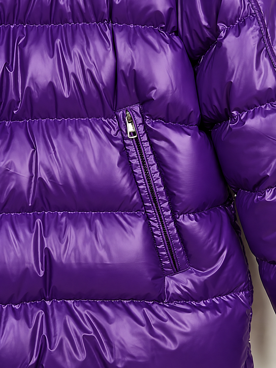 Мужской пуховик Moncler Lule Giubbotto фиолетовый Moncler фото 7
