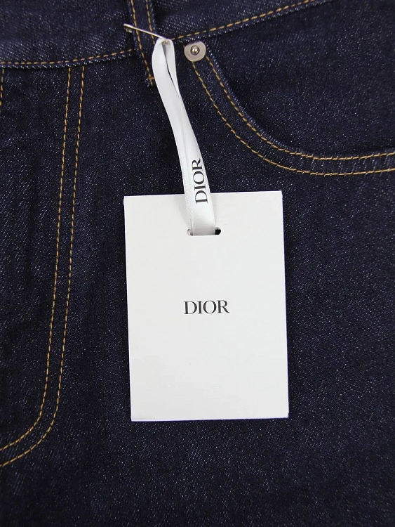 Женские джинсы Dior темно-синие Dior фото 7