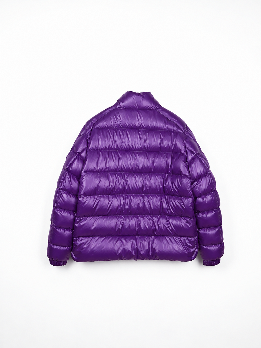 Мужской пуховик Moncler Lule Giubbotto фиолетовый Moncler фото 2