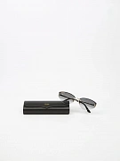 Солнцезащитные очки Cartier CT0431S 001 золотые с серыми линзами — очки и футляр