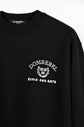 Мужской свитшот Domrebel черный, хлопок Domrebel фото 5