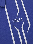 Мужское поло Zilli синее на молнии Zilli фото 4