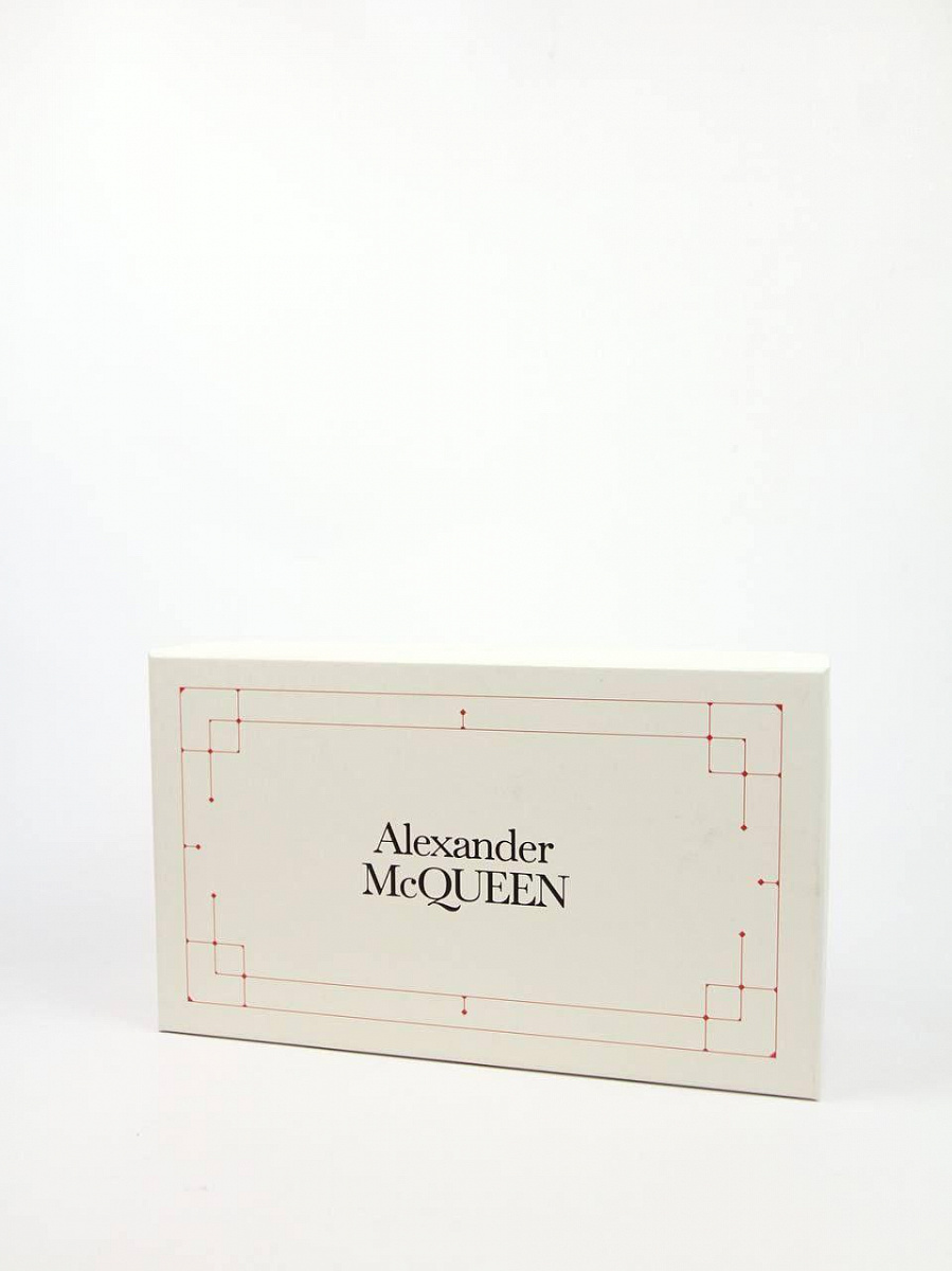 Женские лоферы Alexander McQueen, кожа — фирменная коробка  Alexander McQueen