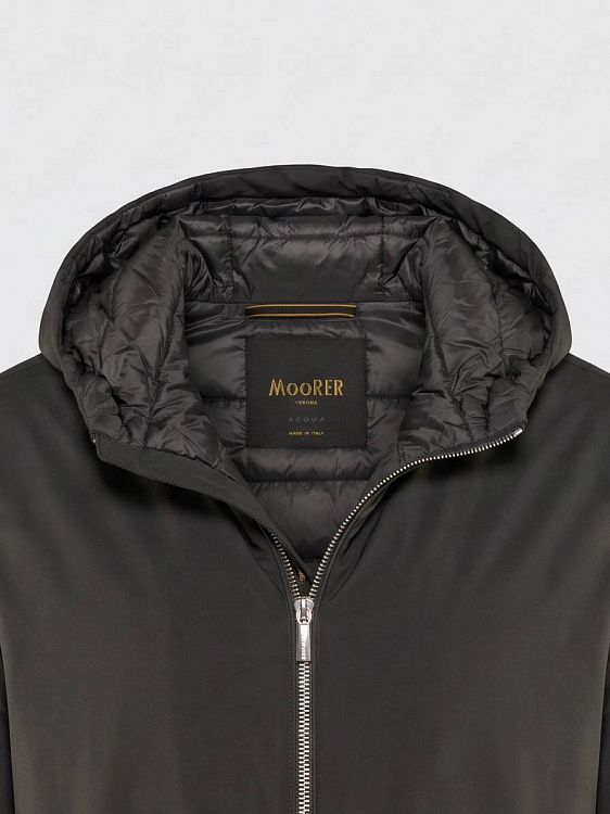 Мужская куртка MooRer ONIRO STP коричневая, пух/перо Moorer фото 3