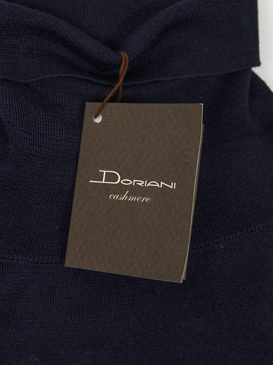 Мужская водолазка Doriani темно‑синяя, шерсть/шелк/кашемир Doriani фото 5