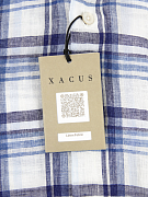 Мужская рубашка Xacus лимонная, лен Xacus фото 4