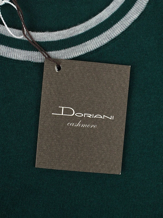 Мужская трикотажная футболка Doriani темно-зеленая, хлопок Doriani фото 7