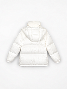 Женский пуховик Moncler Meandre с капюшоном белый Moncler фото 2