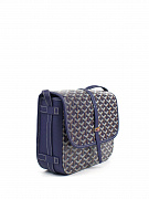 Сумка Goyard Belvedere MM темно-синяя, кожа Goyard фото 2