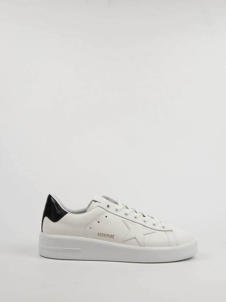 Мужские кеды Golden Goose Pure Star белые кожа Golden Goose фото 2
