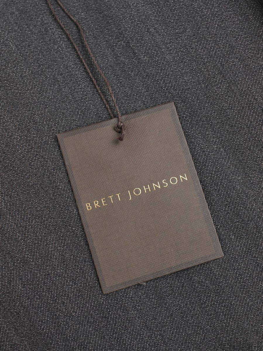 Мужская куртка Brett Johnson темно-серая, шерсть/синтепон BRETT JOHNSON фото 9