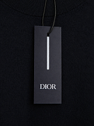 Мужской джемпер Dior кашемир темно‑синий — фирменная бирка Dior
