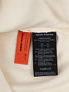 Мужское худи Heron Preston молочное, хлопок — ярлык с составом и уходом
