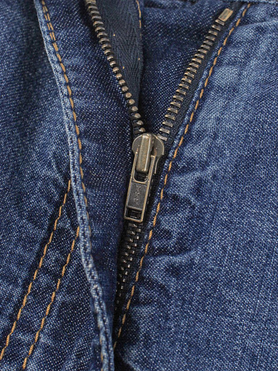 Брюки женские Brunello Cucinelli Baggy синие из лёгкого денима Brunello Cucinelli фото 7