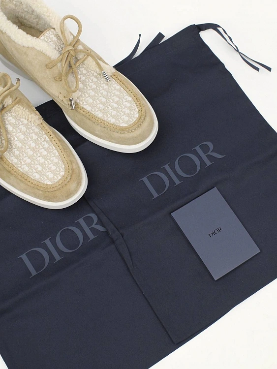 Мужские ботинки Dior Granville бежевые, замша Dior фото 9