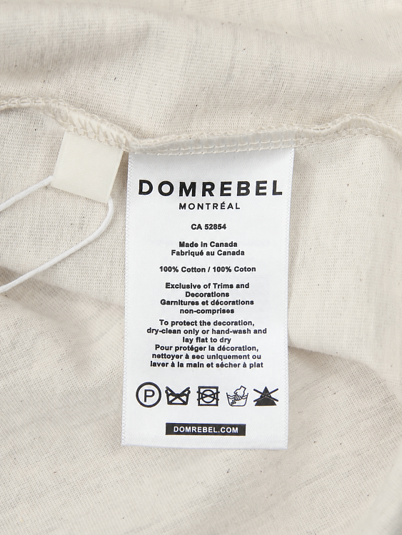 Мужская футболка Domrebel светло-серая, хлопок Domrebel фото 8