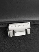 Мужская папка-клатч черная, кожа BRETT JOHNSON фото 5