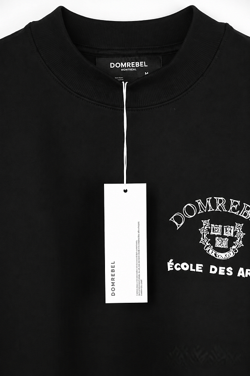 Мужской свитшот Domrebel черный, хлопок Domrebel фото 7