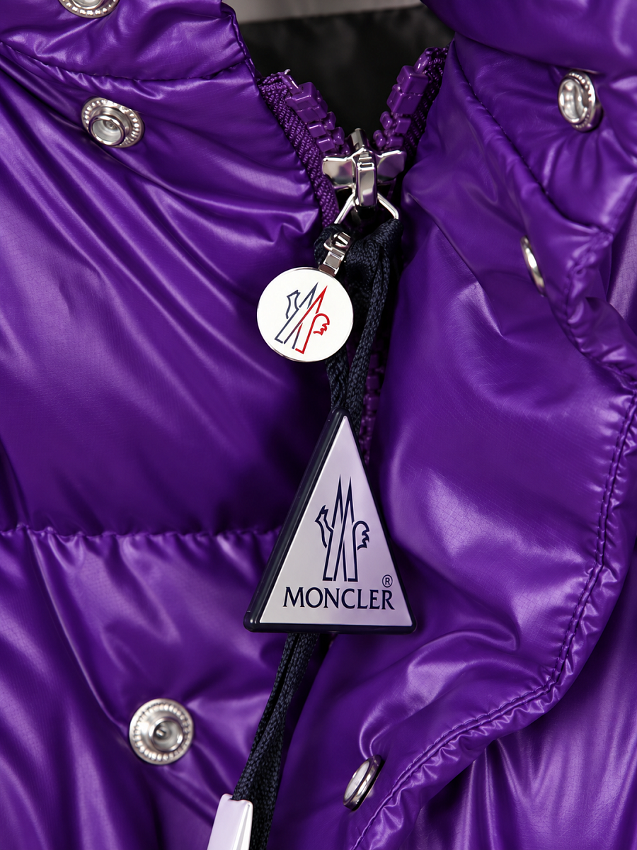 Мужской пуховик Moncler Lule Giubbotto фиолетовый Moncler фото 4