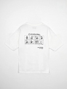 Мужская футболка Domrebel молочная, хлопок Domrebel фото 2