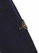 Мужской джемпер Stone Island темно-cиний, шерсть/полиамид — фирменный патч Stone island