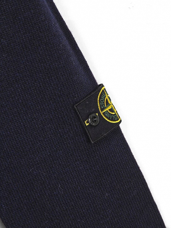 Мужской джемпер Stone Island темно-cиний, шерсть/полиамид Stone Island фото 5