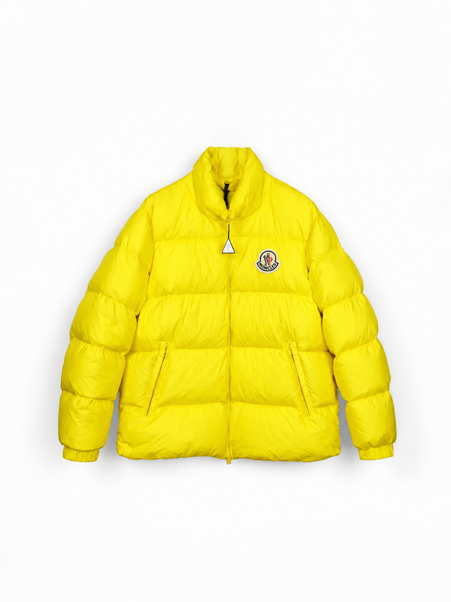 Мужской пуховик Moncler Citala желтый