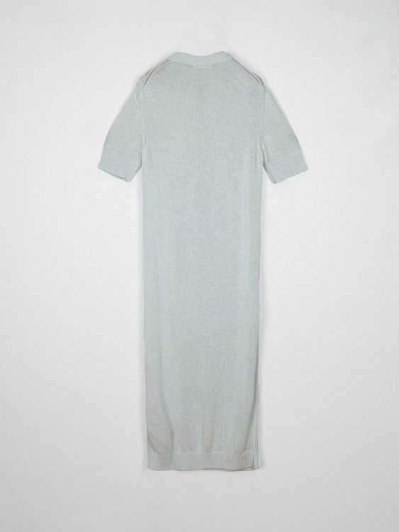 Женское платье Jil Sander голубое, хлопок Jil Sander фото 2