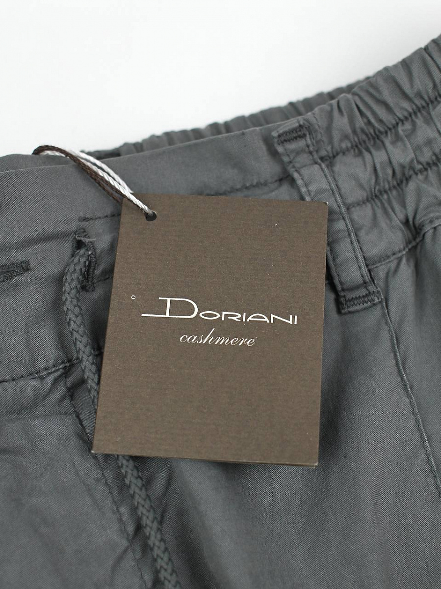 Мужские брюки карго Doriani серые лёгкие — фирменные бирки Doriani