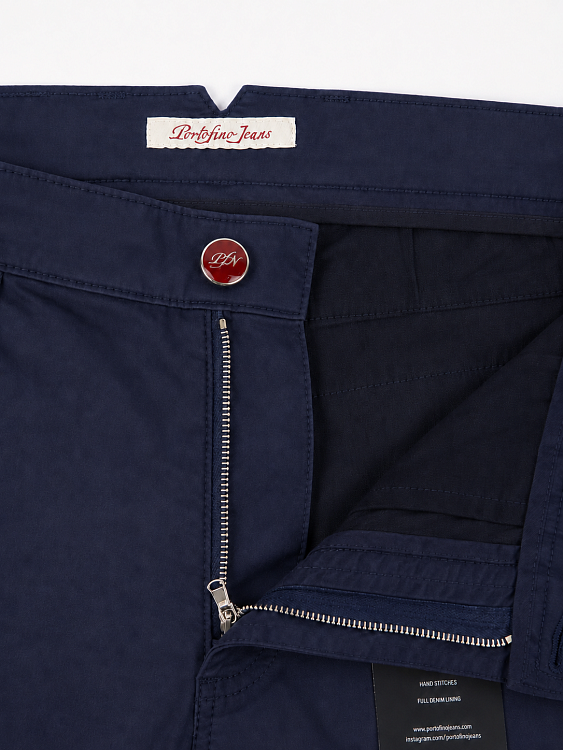 Мужские брюки чинос Portofino Jeans темно-синие Portofino Jeans фото 7
