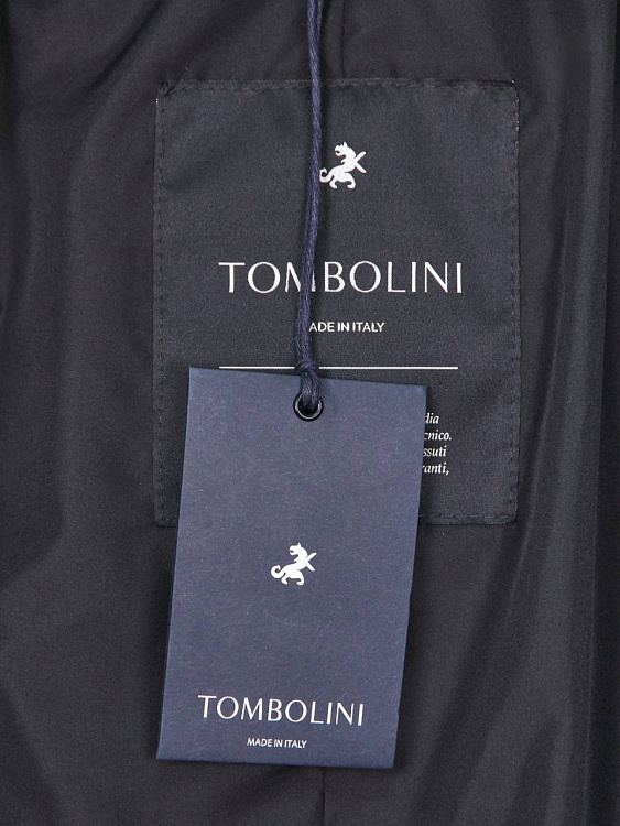 Мужская утепленная куртка Tombolini темно-синяя, шерсть Tombolini фото 9