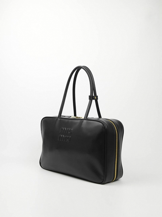 Сумка женская Miu Miu Beau чёрная кожаная (Nero) Miu Miu фото 3