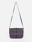Сумка Goyard Belvedere MM темно-синяя, кожа Goyard фото 7