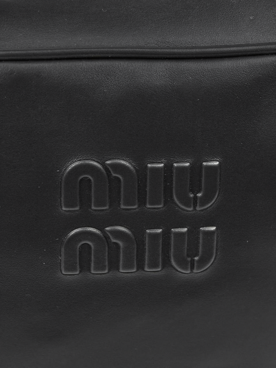 Сумка женская Miu Miu Beau чёрная кожаная (Nero) Miu Miu фото 7