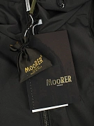 Куртка мужская Moorer DALENS-STP пыльно‑коричневая с капюшоном — фирменные бирки MooRER