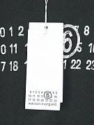 Мужской свитшот Maison Margiela MM6 черный из тонкого хлопка Maison Margiela фото 5