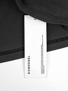 Мужская футболка Domrebel темно-серая, хлопок — фирменная бирка DOMREBEL