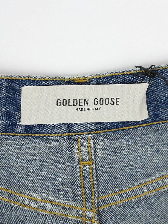 Женские джинсы Golden Goose широкие ретро‑деним Golden Goose фото 9