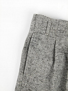 Мужские брюки Brunello Cucinelli серые Relaxed, шерсть/шелк Brunello Cucinelli фото 3