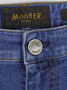 Джинсы мужские Moorer Milton‑919 синие vintage из эластичного хлопка Moorer фото 7