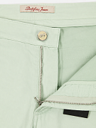 Мужские брюки чинос Portofino Jeans мятные — застежка на молнии